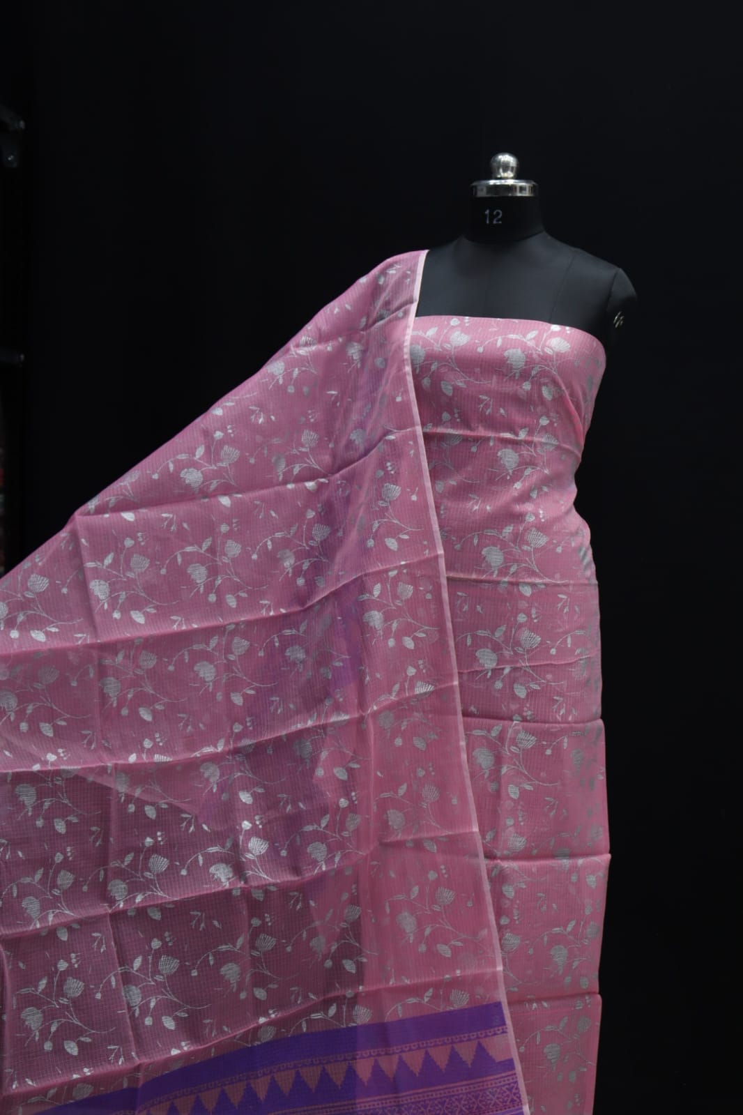 KOTA DORIA MIX COTTON SCREEN PRINT DRESS MATERIAL