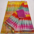 KOTA DORIA PURE COTTON SHIBORY/LAHARIYA/BANDHEJ/BAATIK DYE SAREE