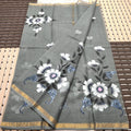 KOTA DORIA PURE COTTON BRUSH PAINT SAREE