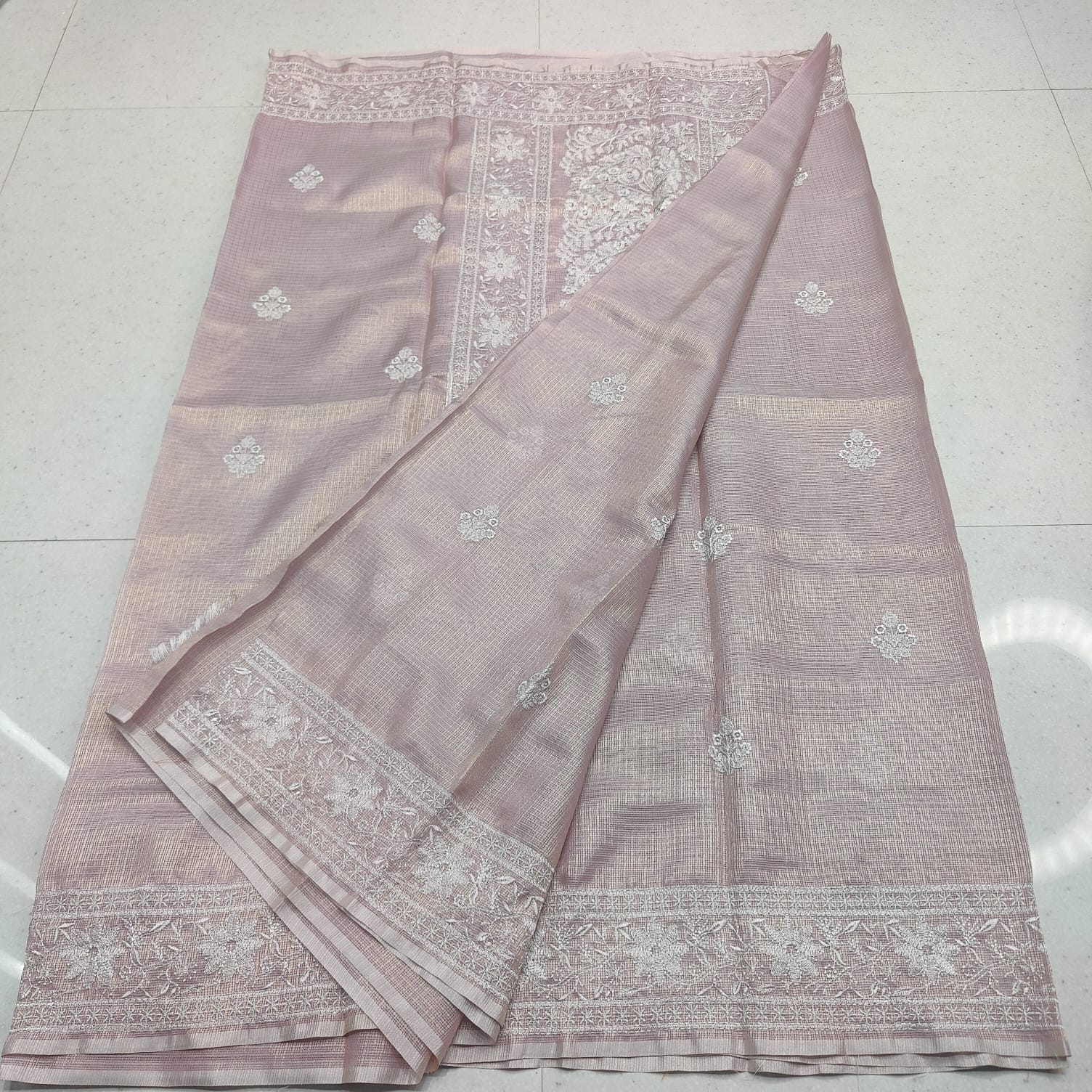 KOTA DORIA TISSUE & COMPUTERIZED EMBROIDERY SAREE