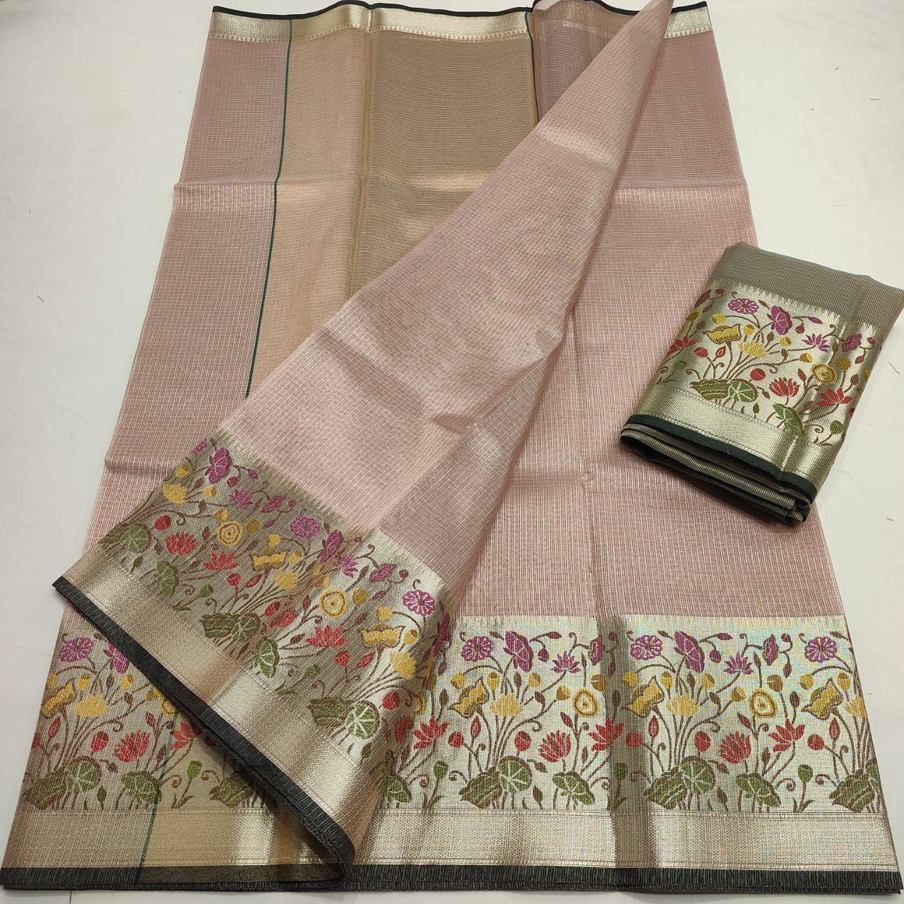 KOTA DORIA TISSUE WEAVING SAREE