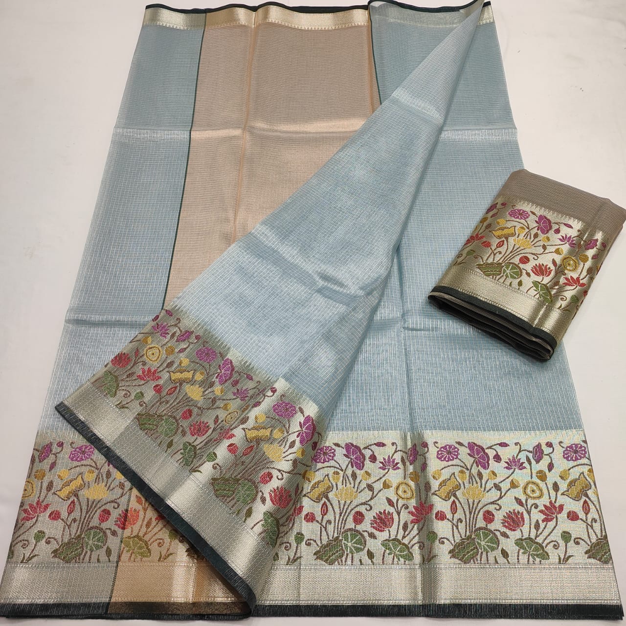 KOTA DORIA TISSUE WEAVING SAREE