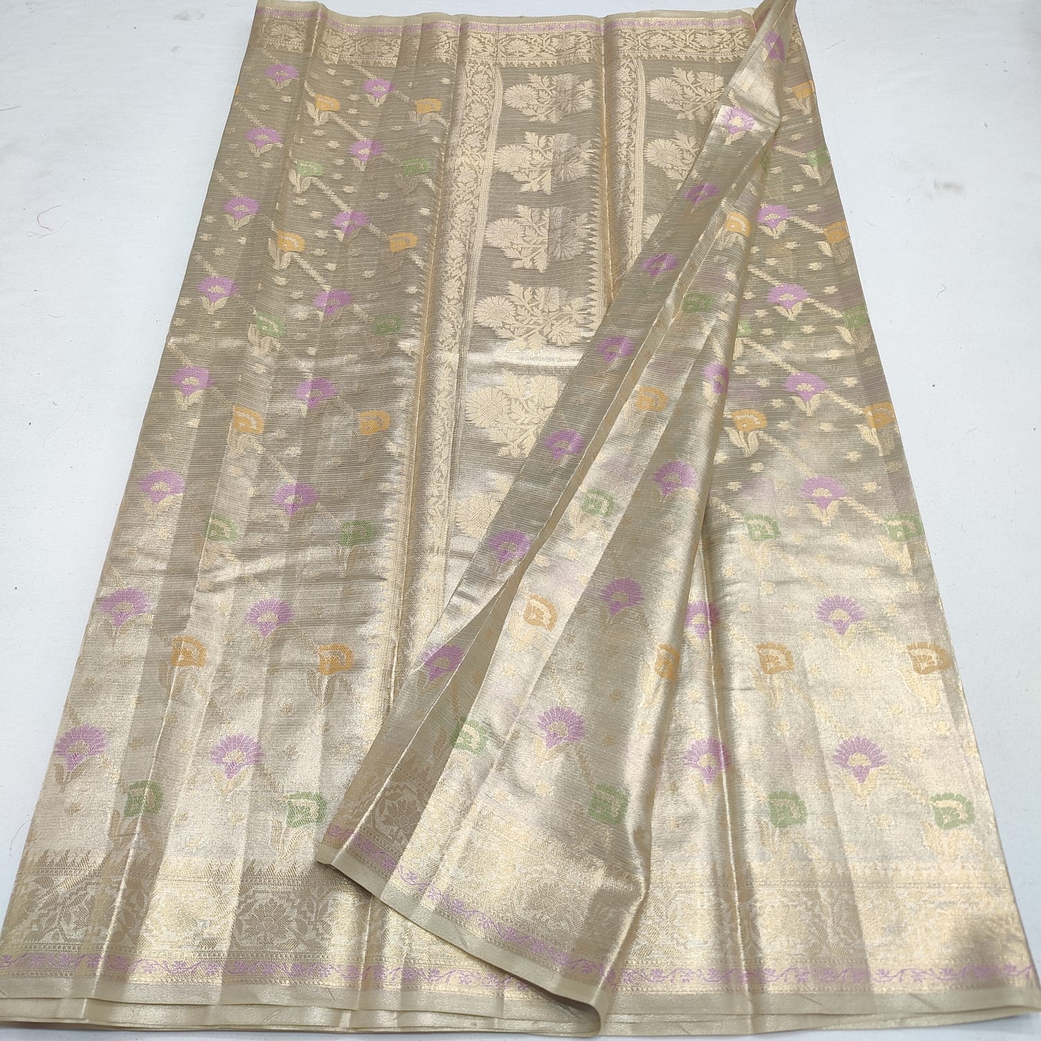 KOTA DORIA DOUBLE TISSUE WEAVING SAREE