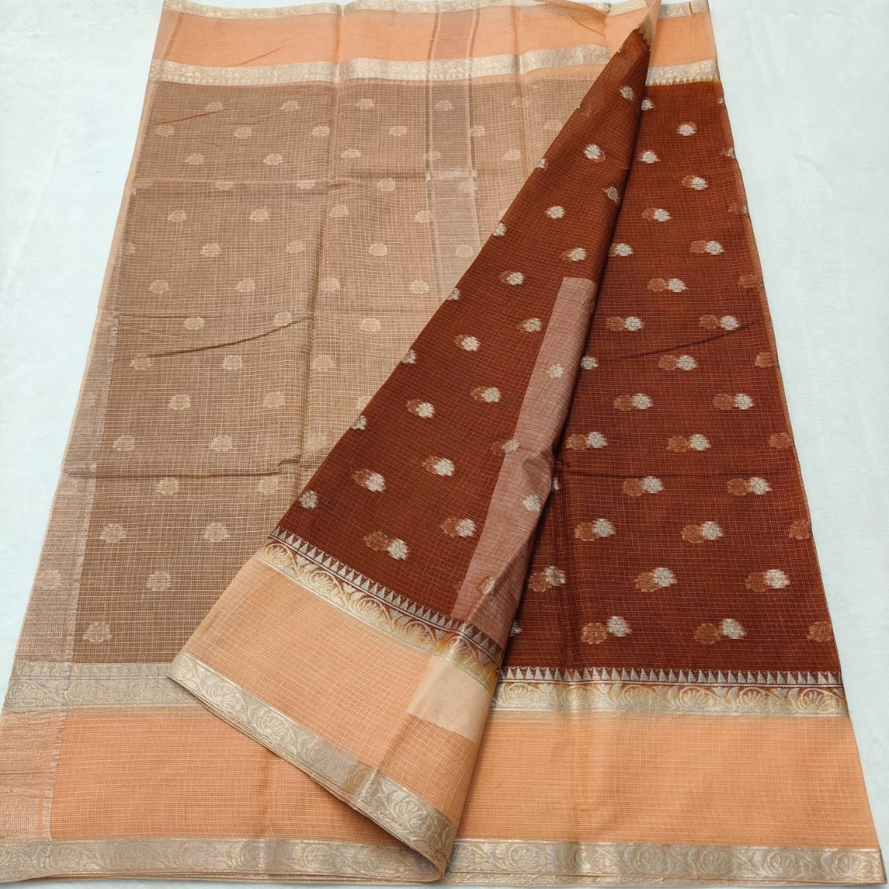 KOTA DORIA PURE COTTON WEAVING SAREE