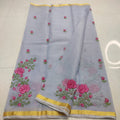 KOTA DORIA MIX COTTON COMPUTERIZED EMBROIDERY SAREE
