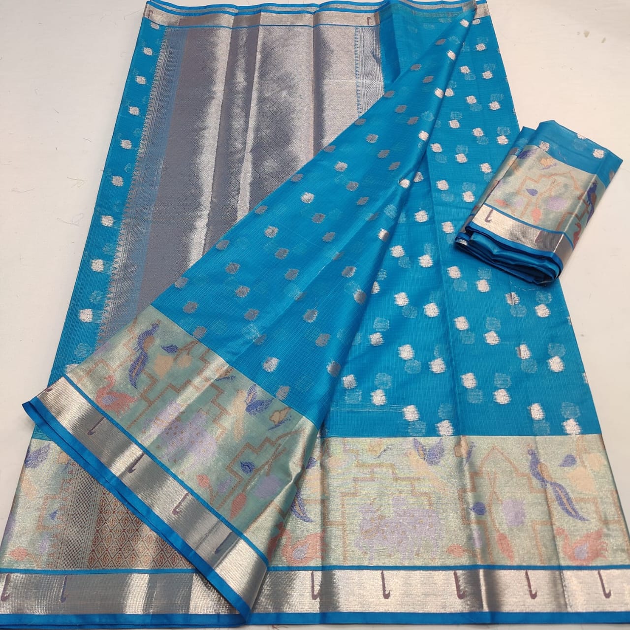 PREMIUM QUALITY KOTA DORIA SOFT SILK WEAVING SAREE