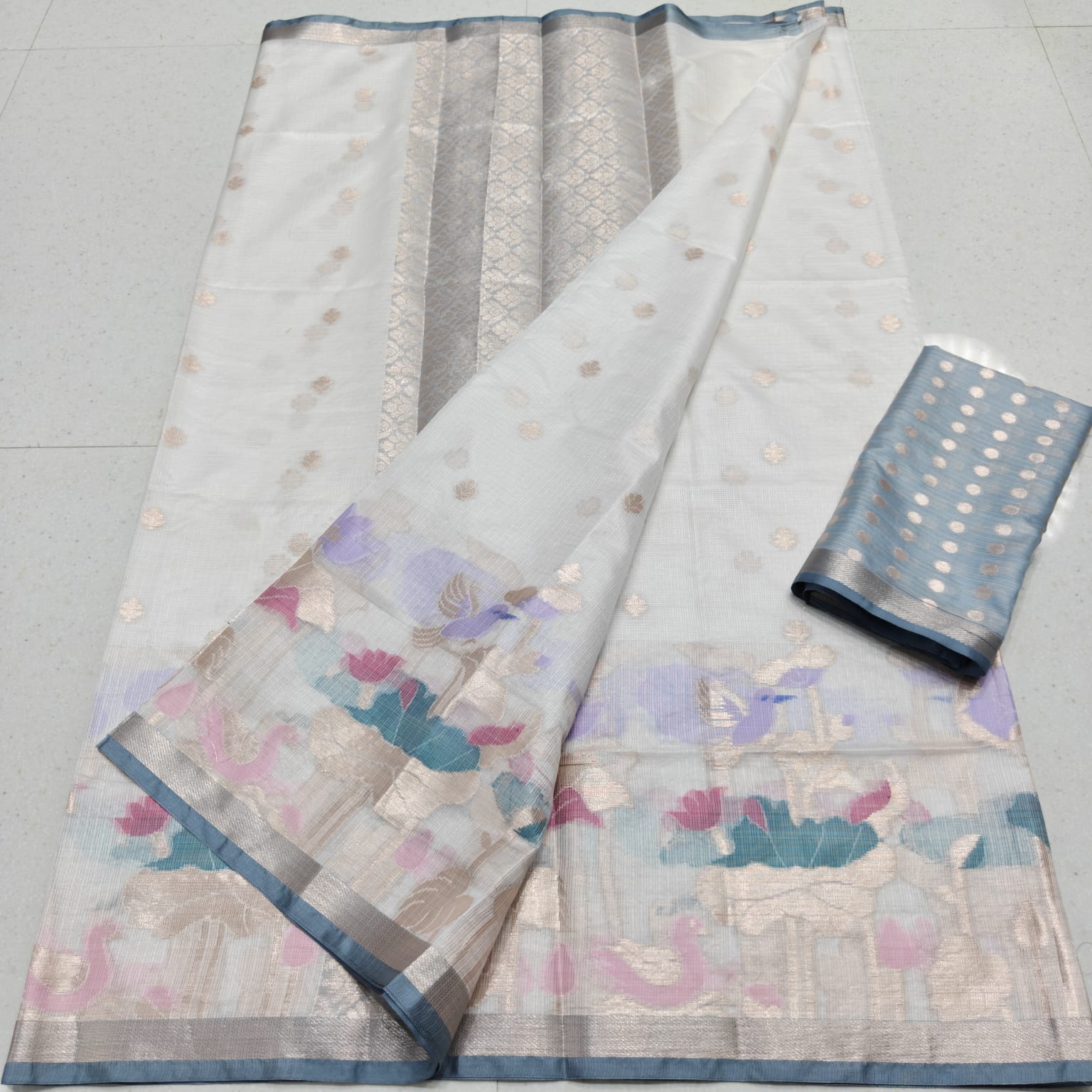 PREMIUM QUALITY KOTA DORIA SOFT SILK WEAVING SAREE