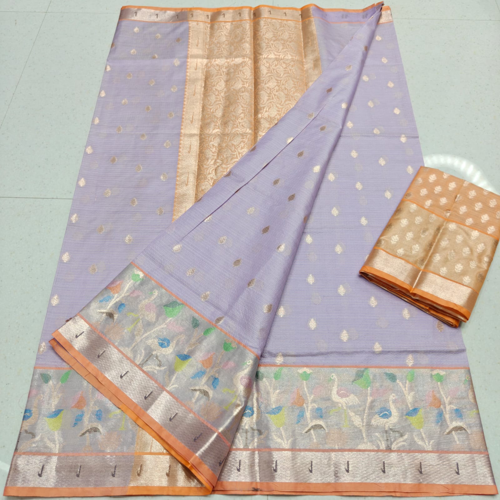 PREMIUM QUALITY KOTA DORIA SOFT SILK WEAVING SAREE