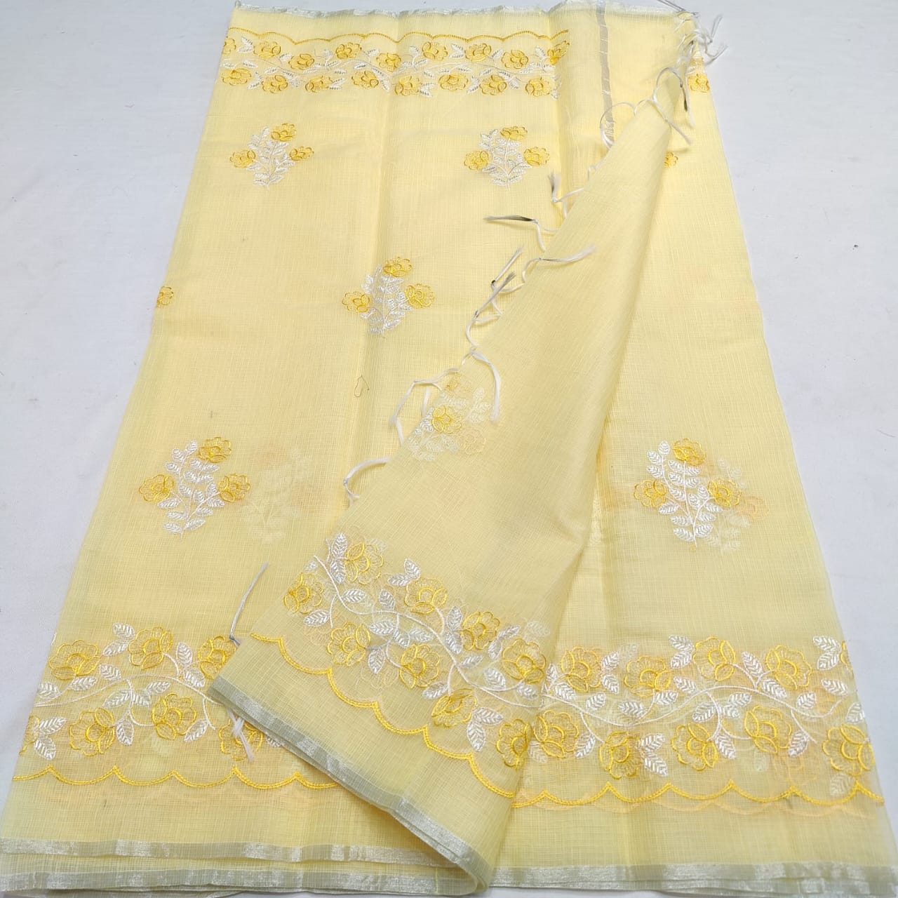 KOTA DORIA MIX COTTON COMPUTERIZED EMBROIDERY SAREE