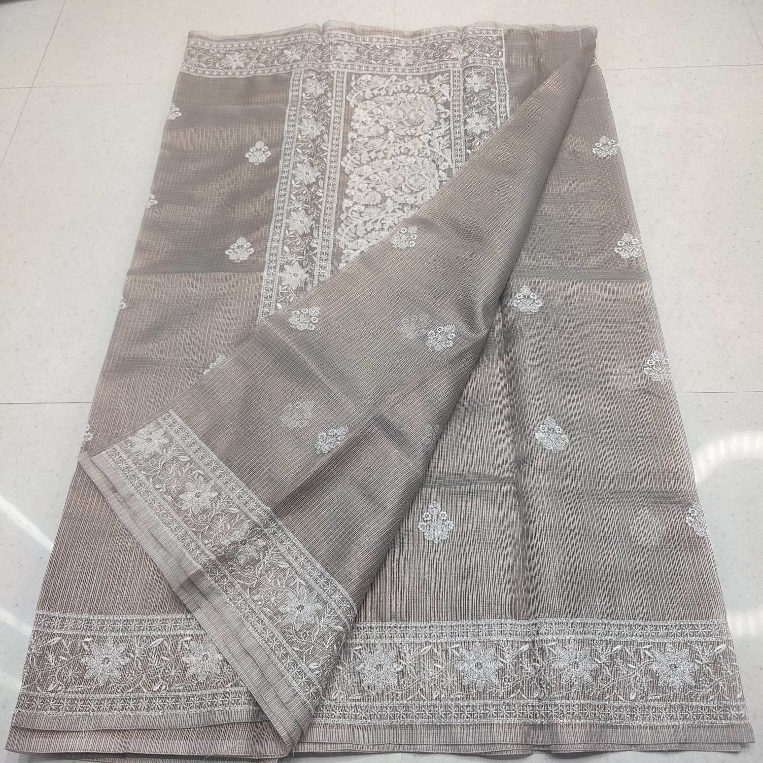 KOTA DORIA TISSUE & COMPUTERIZED EMBROIDERY SAREE